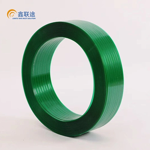 1609 PET plastic steel belt especially used for brick packaging, strong bearing capacity, good toughness