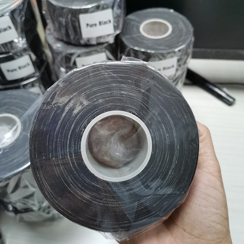 Black cotton friction tape insulation and wear-resistant protection cable to wire binding