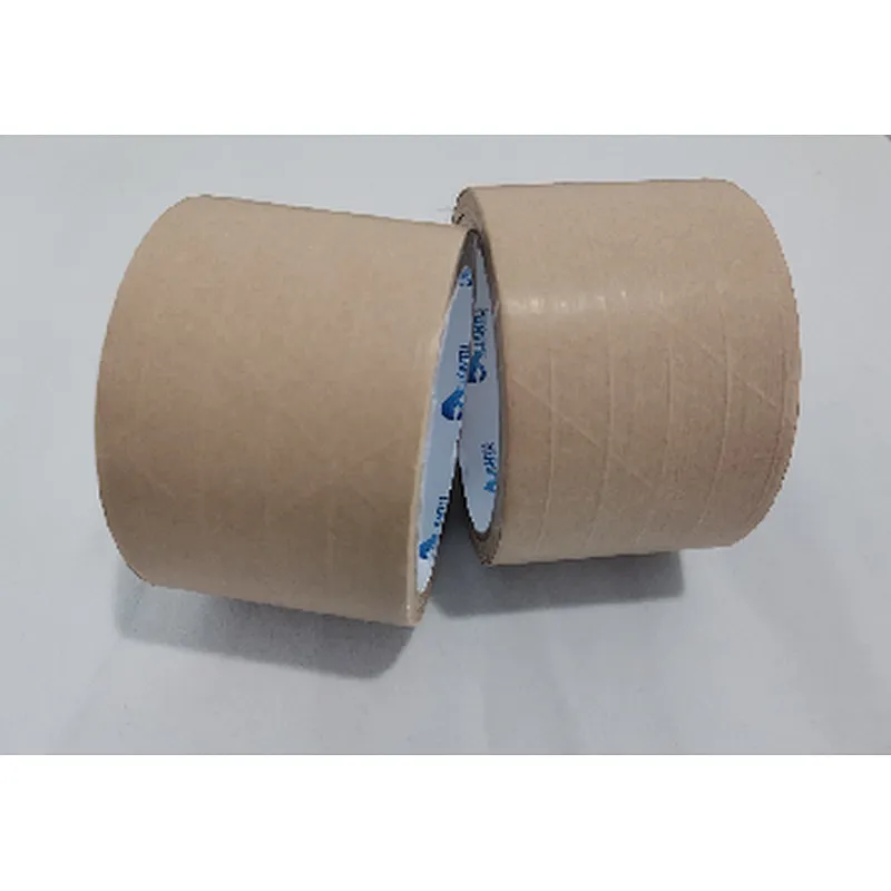 Fiber Reinforced brown and white kraft paper tape