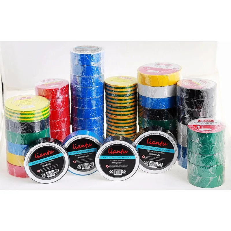 Wholesale PVC tape PVC tape jumbo roll  0.13mm thickness