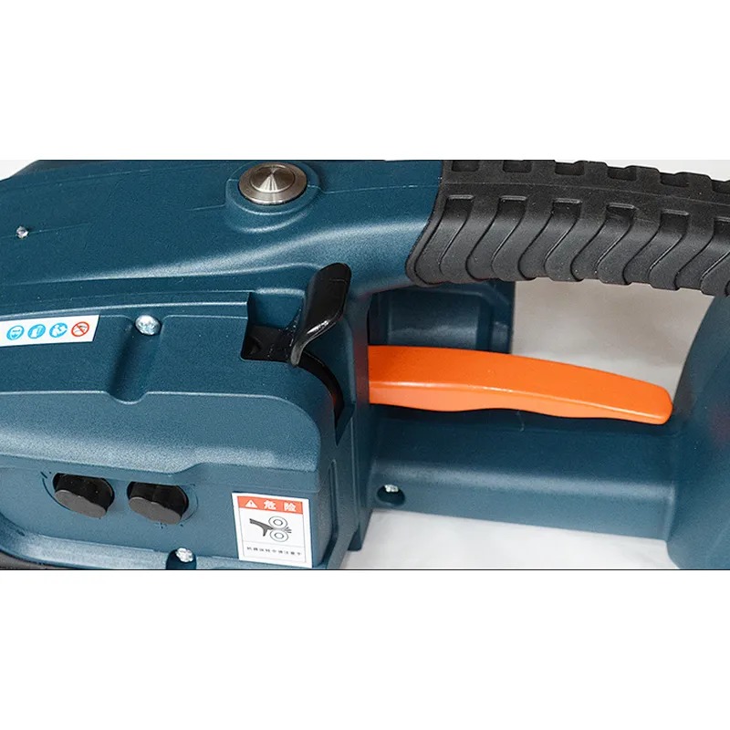 Portable electric baling machine full automatic plastic steel belt binding hot-melt fastener small manual packing machine