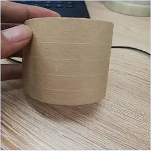 Environmentally friendly water activated reinforced kraft paper tape