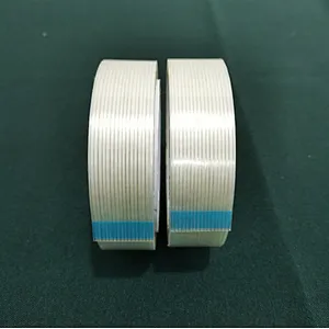 Reinforced Polyester Cross Fiberglass filament tape PET/BOPP film based fiber glass tape Non-Residual