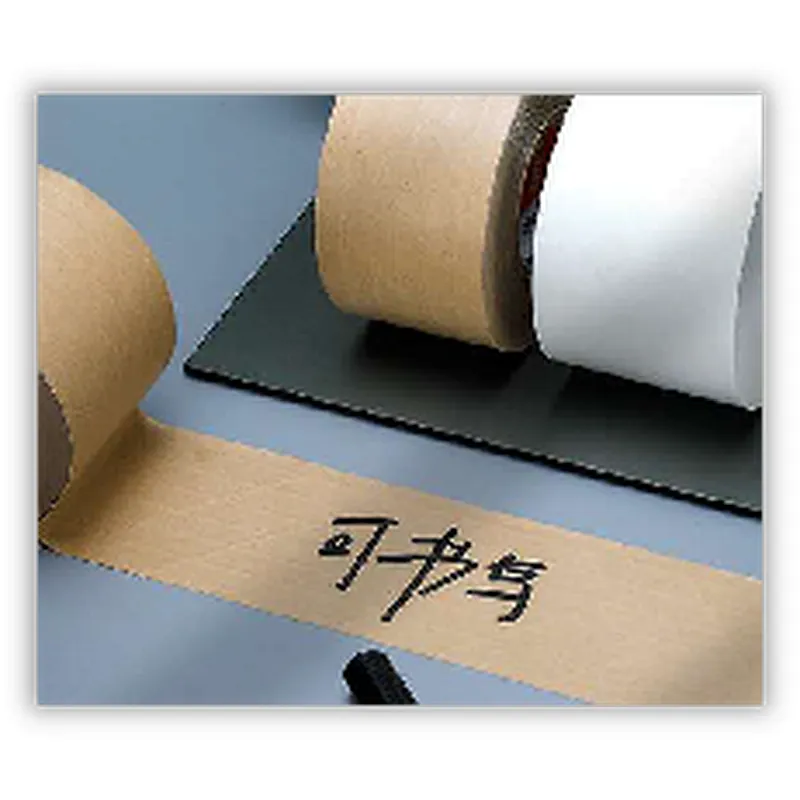 Fiber Reinforced brown and white kraft paper tape