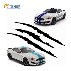 Custom Waterproof Car window Stickers Decal 3D Car Stickers Protect Decoration