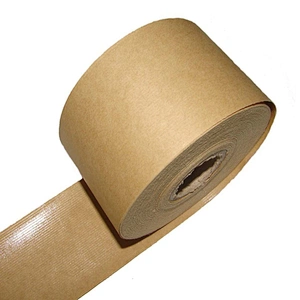 Printed Packaging Tape Brown Kraft Paper Gummed Adhesive Tape Sealing Tape