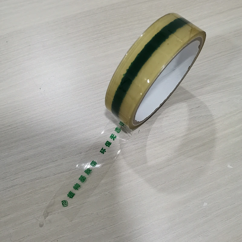 Plant material biodegradable and environmentally friendly BOPP packing tape