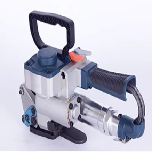 Non-buckle pneumatic baling machine is used for PET strapping tape