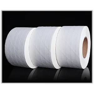 Environmentally friendly water-activated reinforced kraft paper tape for package
