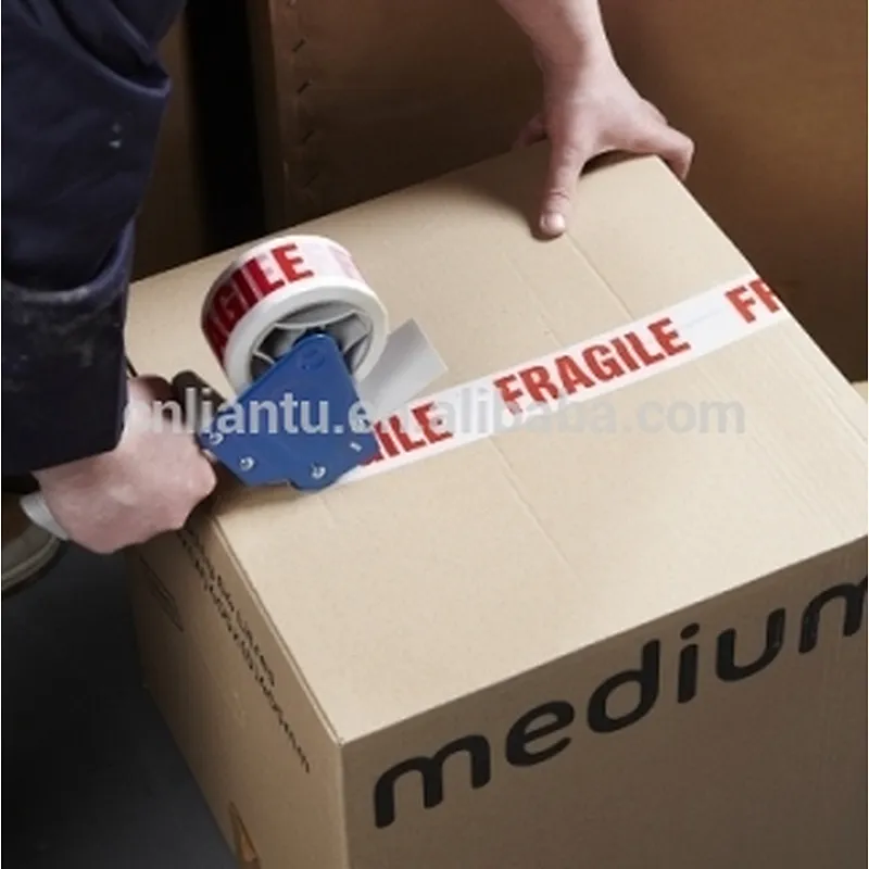 Tape dispenser for packing tape and sealing dispenser