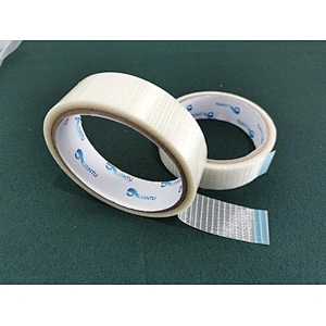 Reinforced Polyester Cross Fiberglass filament tape PET/BOPP film based fiber glass tape Non-Residual