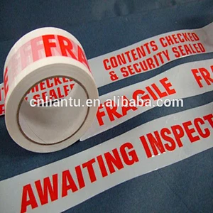 Carton Tape Preprinted Tape Fragile Handle with Care