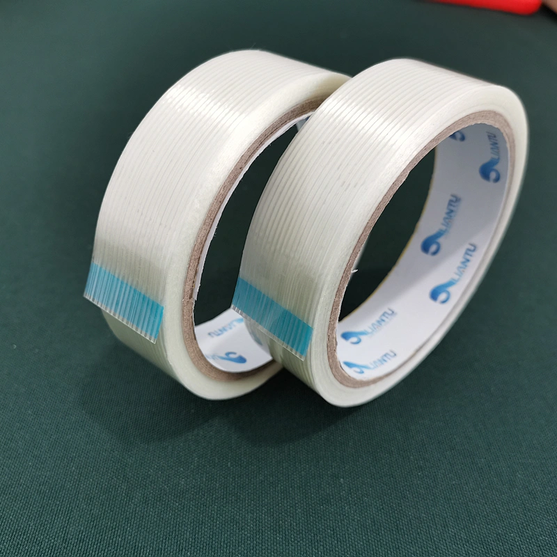 Reinforced Polyester Cross Fiberglass filament tape PET/BOPP film based fiber glass tape Non-Residual