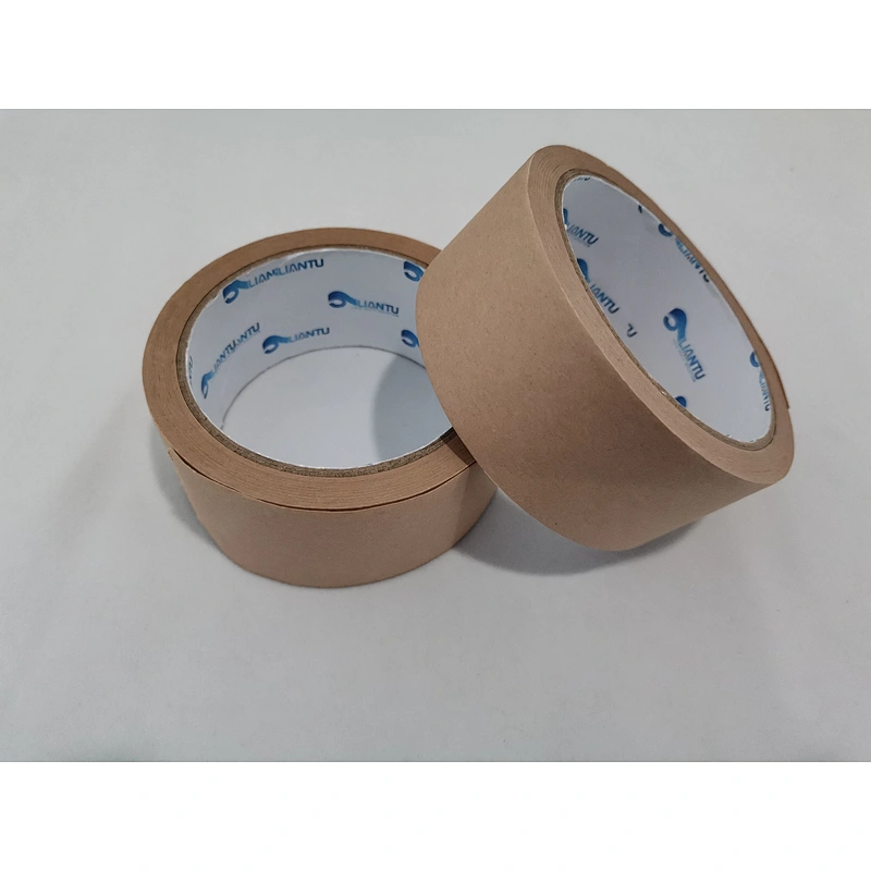 water activated Non reinforced kraft paper tape wet water gummed tape