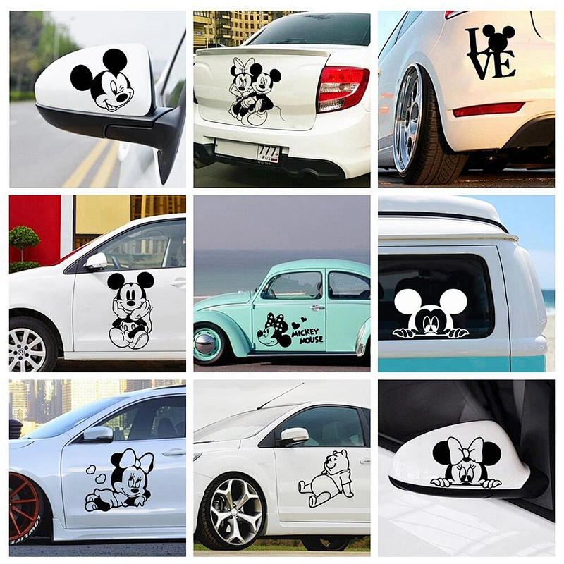 Custom Waterproof Car window Stickers Decal 3D Car Stickers Protect Decoration