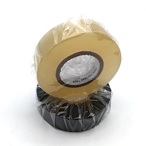 Flame-retardant insulated transparent PVC electrical tape with good adhesion and resilience