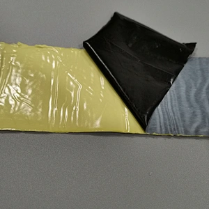 UV-resistant waterproof butyl single sided adhesive aluminium foil tape for roof wall pipe metal wood  water leak