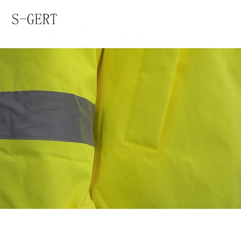 New Model Custom Hooded Windproof High Visibility Rescue Life Reflective Jacket