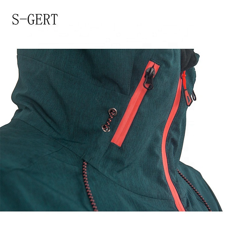 Wholesale Fashion Polyester Waterproof 20000M Hooded Heated Windcheater Custom Wind Breaker Jacket
