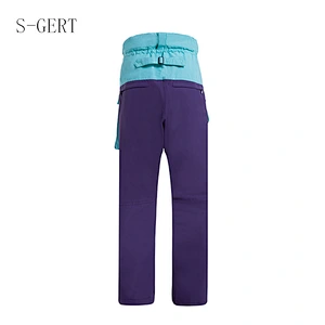 Custom Waterproof Windproof ski pants with Heated in skating women lady