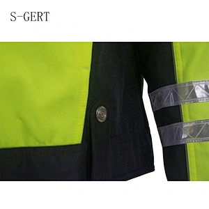 Customized High Visibility Workwear Wholesale 3M Rescue Safety Jacket Reflective