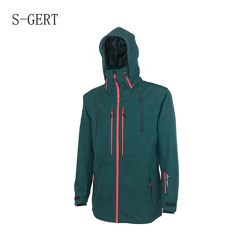 Wholesale Fashion Polyester Waterproof 20000M Hooded Heated Windcheater Custom Wind Breaker Jacket