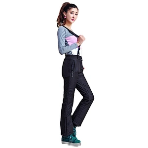OEM/ODM Fashionable Breathable And Waterproof Ski Black Jumpsuit