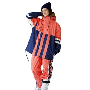 OEM/ODM Softshell Pink Knee Patch Snowboard Trousers Waterproof Ski Snow Pants