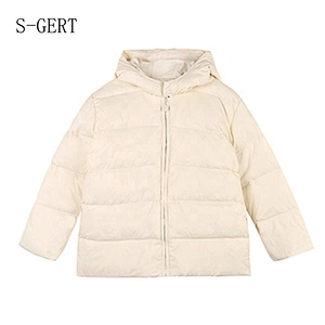 High Quality Pink White Duck Down Child Coat Clothes Children Cute Girl Jacket For Girls