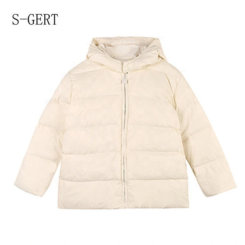 High Quality Pink White Duck Down Child Coat Clothes Children Cute Girl Jacket For Girls