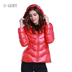 Custom Youth Waterproof Down Jacket Windproof Ultra Light Girls' Down Puffer Jacket Thermal