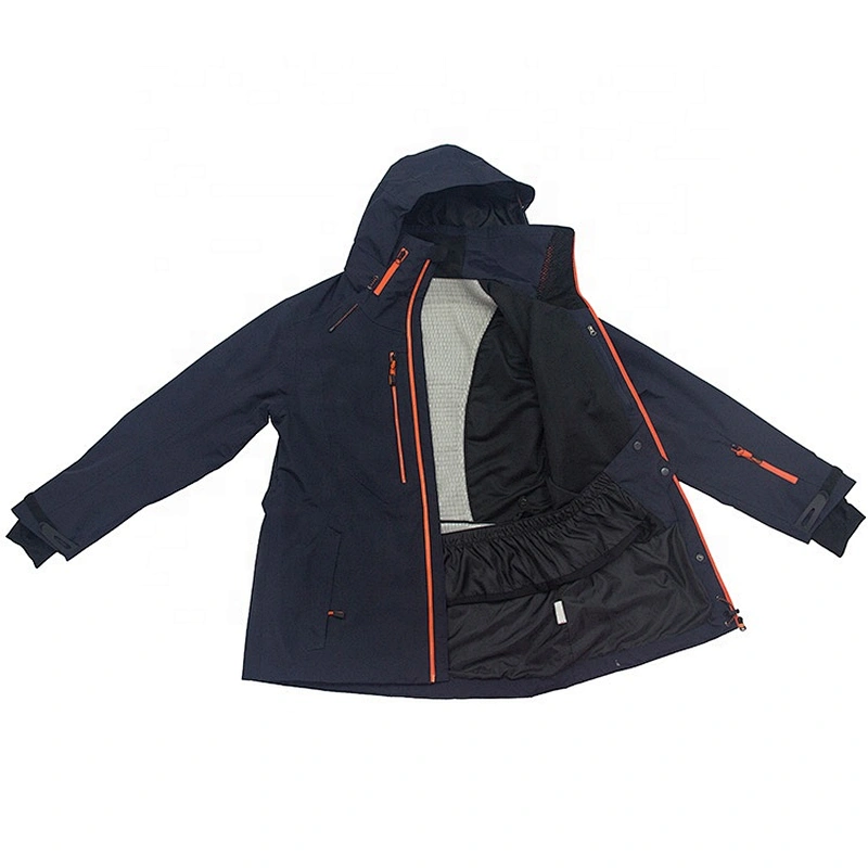 OEM ODM Hiking Cycling Mens Winter Outdoor Jacket Running Polyester Waterproof Ski Jacket