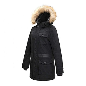 Oem Odm Ladies Latest Fashion Winter Clothes White Puffer Thickened Down Jacket Women