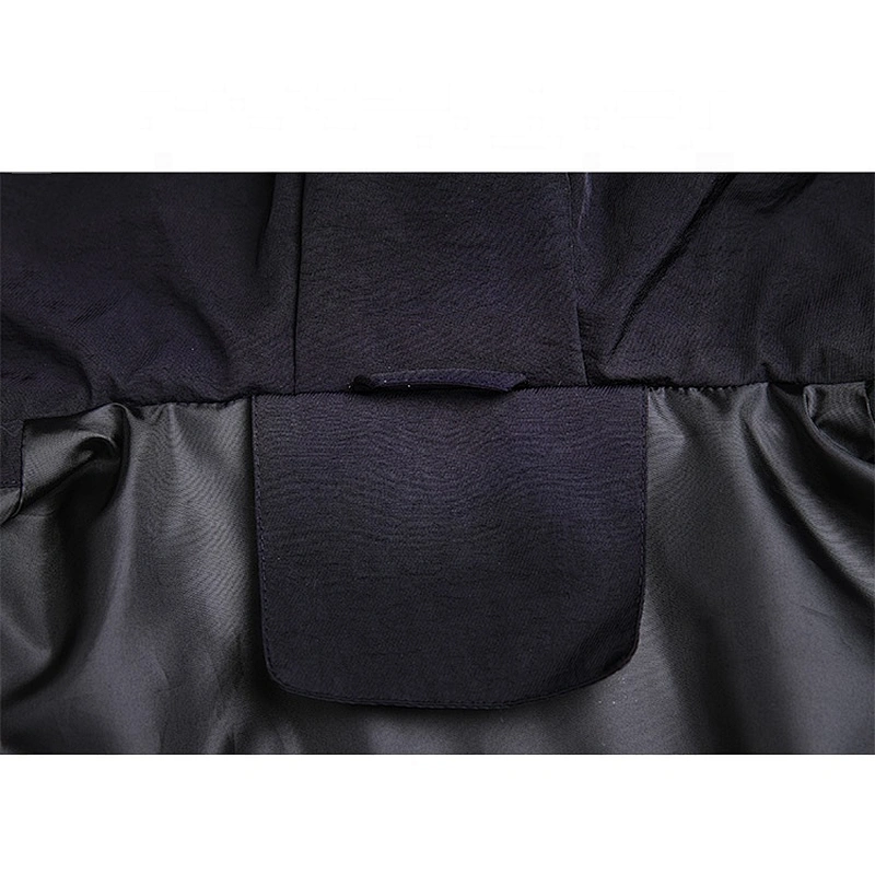 ODM OEM Long Pullover Custom Pullover Windbreaker Jacket From Ruiniu Factory