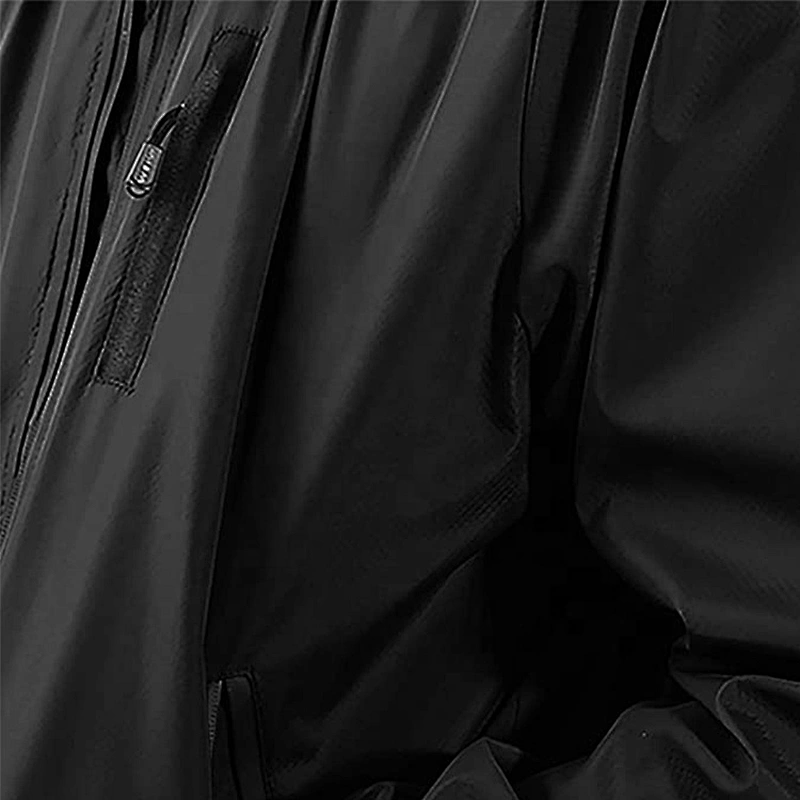 Oem Odm 2020 Lightweight Custom Bomber Jacket chaqueta de bombardero Black Wind Breaker Jackets For Men Casual