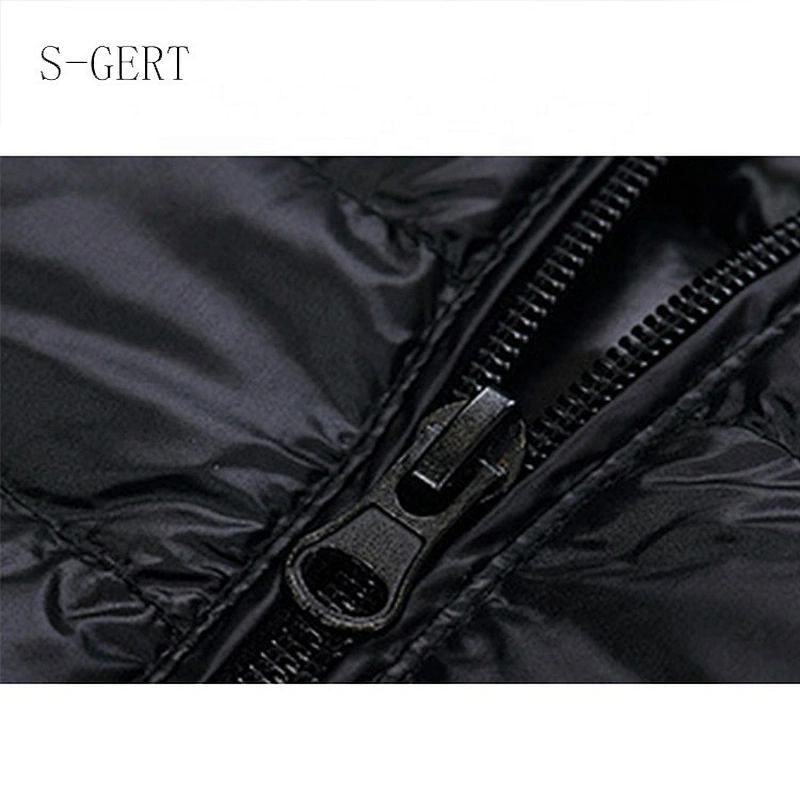 Autumn Winter Warm Light Thin Duck Down Custom Man Lightweight Jacket Men Down Coat