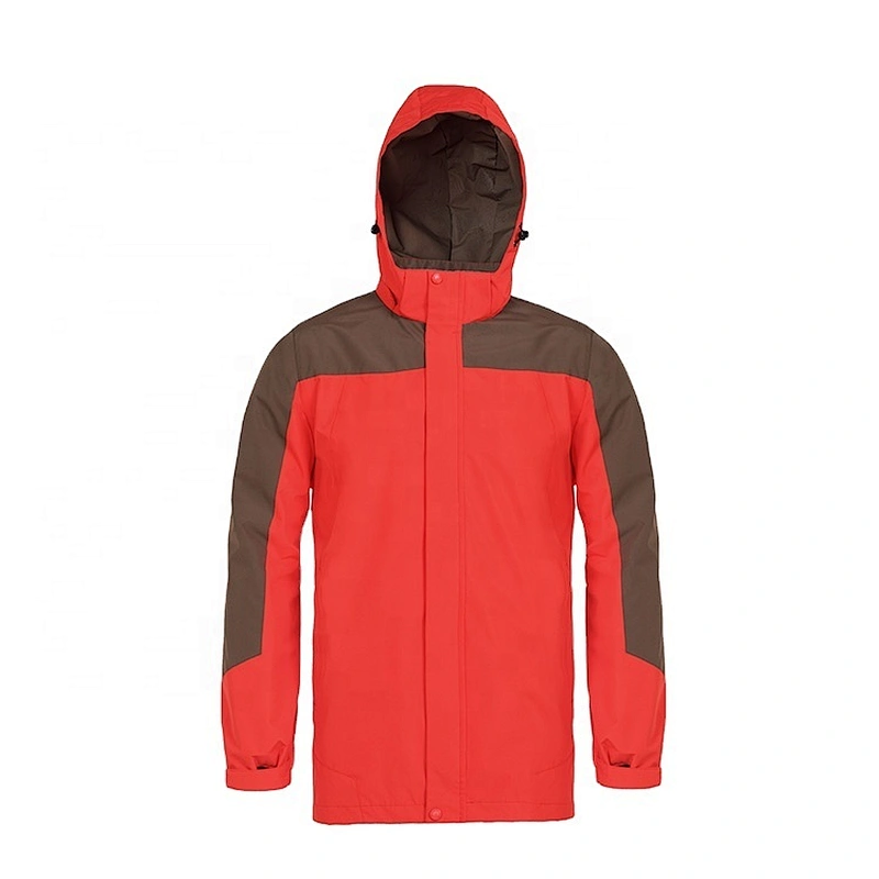 Multifunctional Custom Wind Breaker 3 In 1 Winter Coat Waterproof Sport Outdoor Jacket
