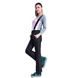 OEM/ODM Fashionable Breathable And Waterproof Ski Black Jumpsuit
