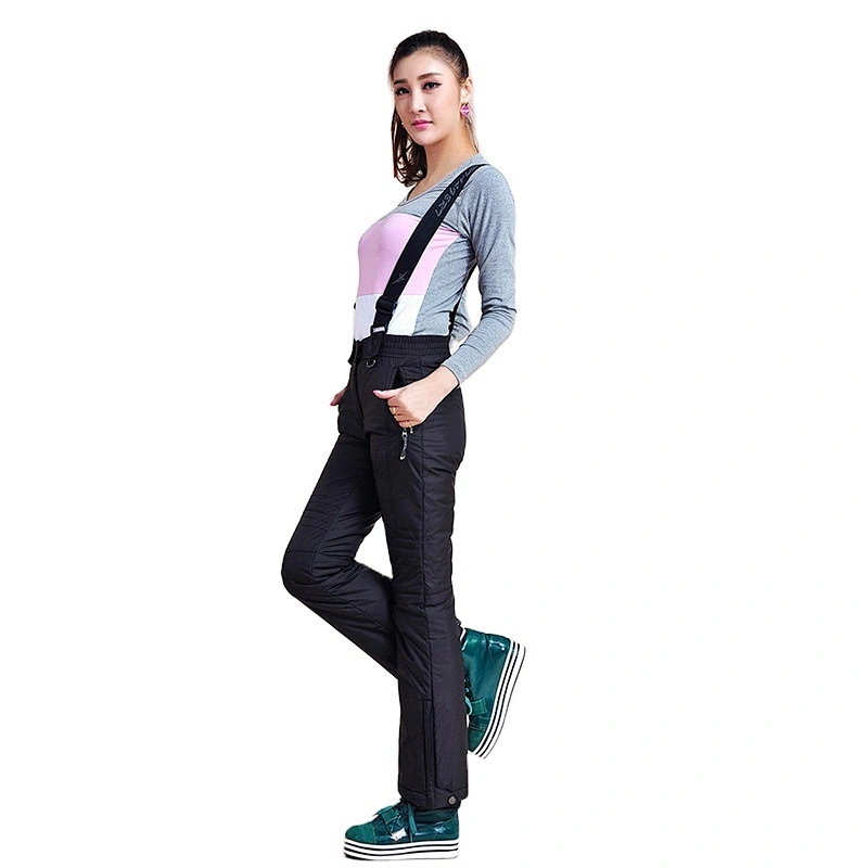 OEM/ODM Fashionable Breathable And Waterproof Ski Black Jumpsuit