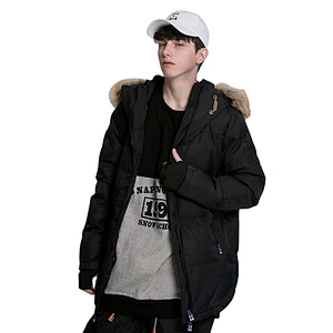 OEM/ODM Skiing Clothes Man Coat Faux Fur Ski Jacket Waterproof Mens Snowsuit