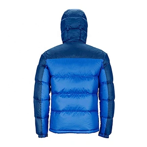 Oem Odm European Blue Blank Puffer Men'S Down Jacket