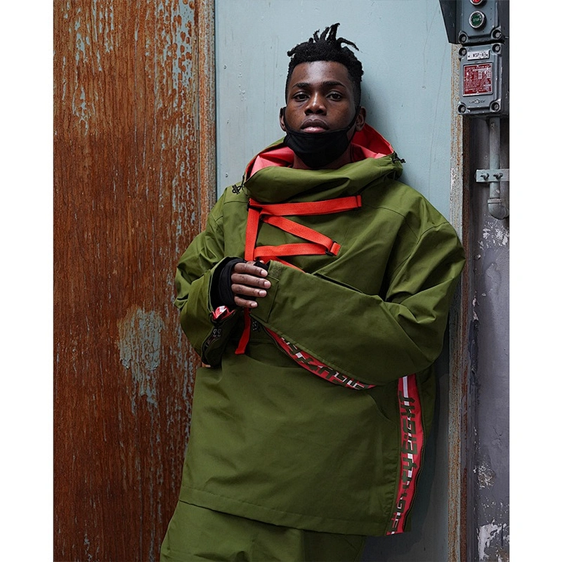 OEM/ODM Mens Clothing Pullover Plus Size Jackets Winter Snow Hooded Mens Ski Jackets