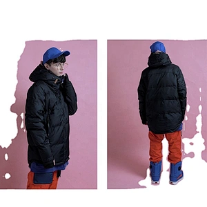 OEM/ODM Skiing Clothes Man Coat Faux Fur Ski Jacket Waterproof Mens Snowsuit
