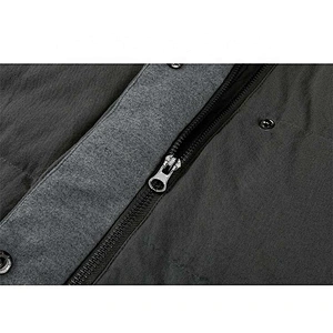 Customize Logo Oversize School Uniform Warm Winter Long Duck Down Woman Filled Down Jacket