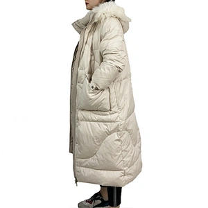 Oem Odm Ruiniu Casacas Parkas Para Mujer Custom Down Jacket Winter Women Puffy Jacket With Hood