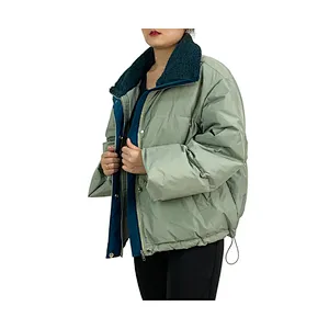 Oem Odm Women Outerwear Ensemble Doudoune Puffer Winter Jackets Down-Filled Coat From Ruiniu Manufacturer