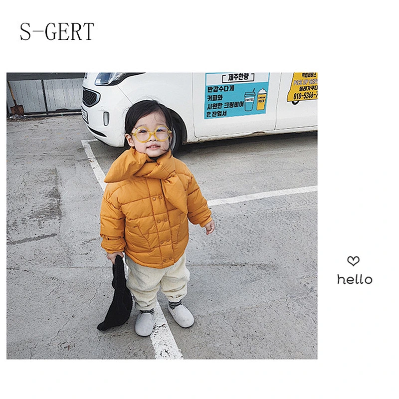 Children Wears Goos Down Kid Winter Jacket For Girlsacket For Girl
