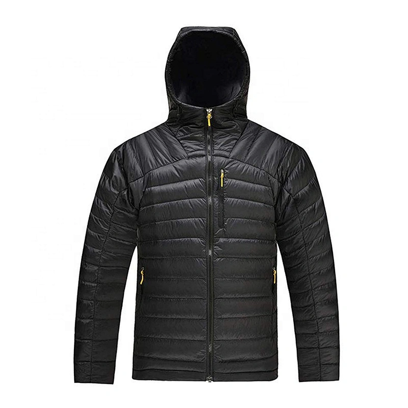 Oem Odm Mountaineering Custom Puffer Ultra Light Down Jacket Men