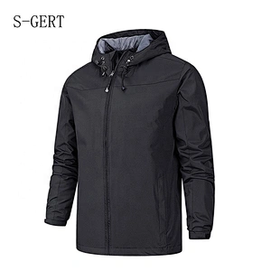 Hiking Camping Wear Windcheater Sports Windbreaker Hoodie Clothes Young Men Winter Jacket