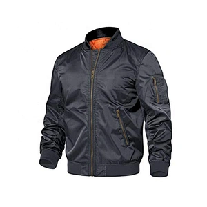 Oem Odm Spring Fashionable Casual Jackets Custom Red Men Oversized Bomber Jacket
